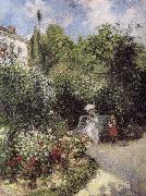 Camille Pissarro Metaponto garden Schwarz oil painting artist